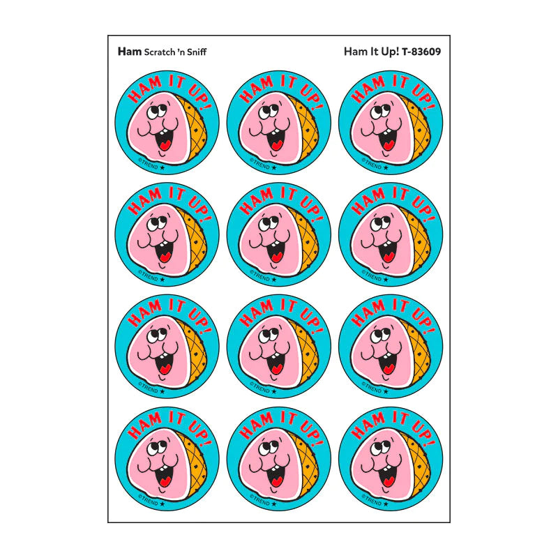 Ham It Up!, Ham scent Retro Scratch 'n Sniff Stinky Stickers®