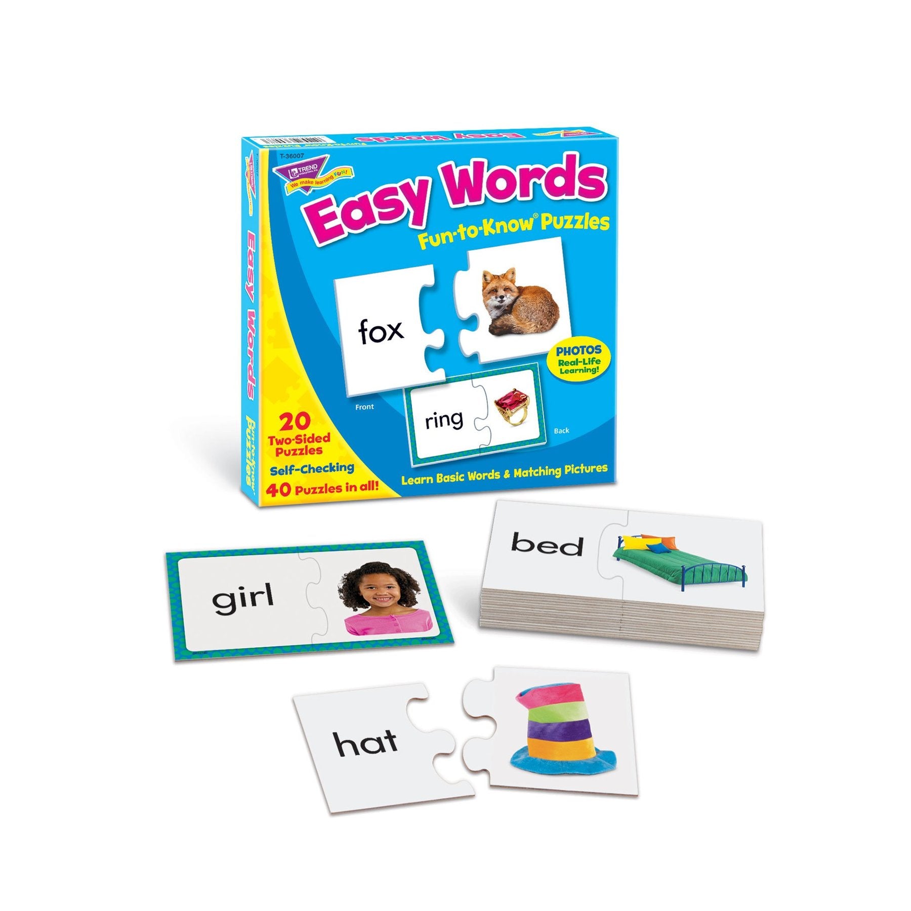 Easy Words Fun-to-Know® Puzzles