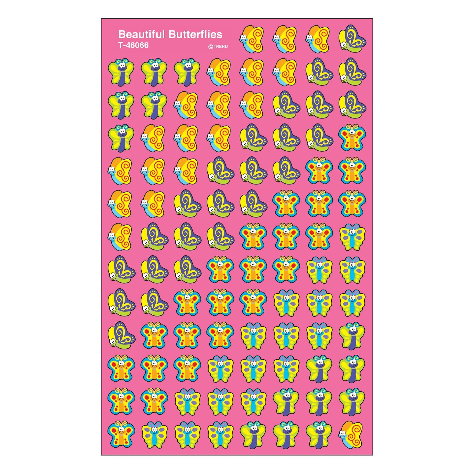 Beautiful Butterflies superShapes Stickers