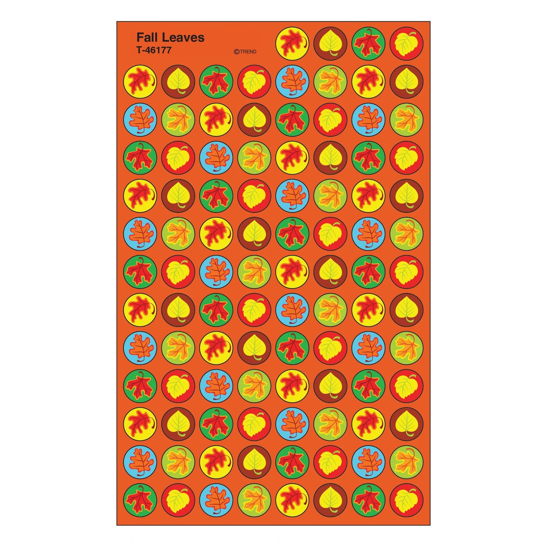 Fall Leaves superSpots® Stickers