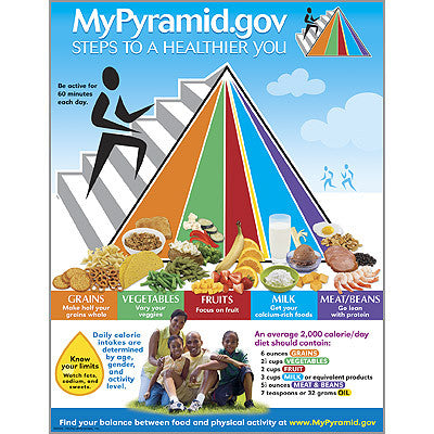 MyPyramid.gov–Steps to a Healthier You